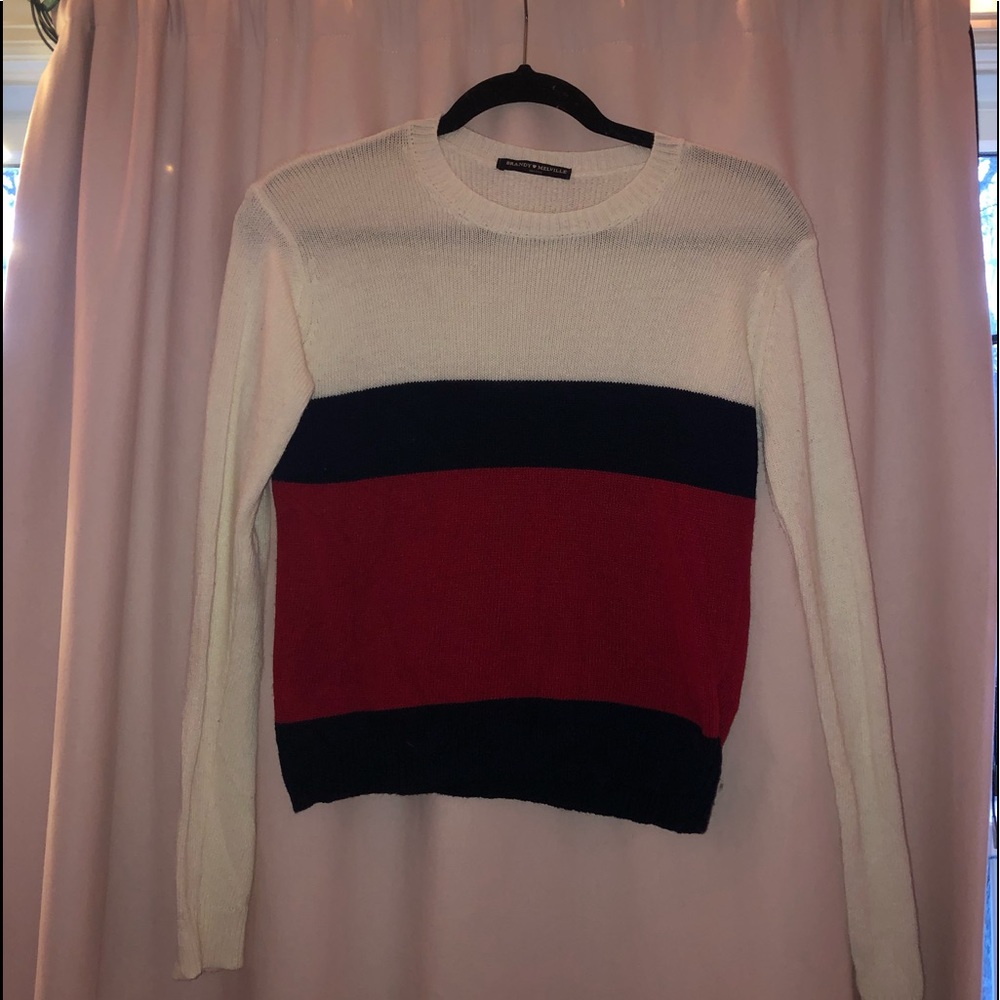 brandy melville striped sweater